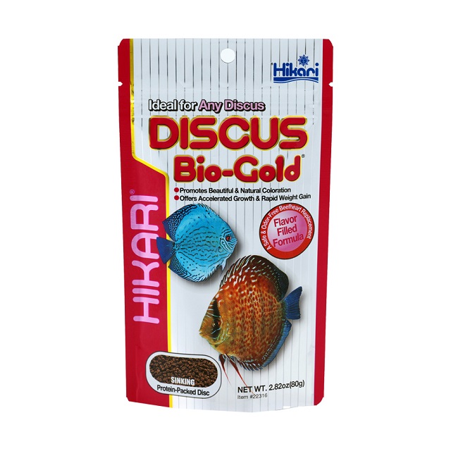 Hình ảnh Hikari Discus Bio-Gold 80g Hạt Chìm