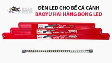 5 Đèn Led Bể Cá Cảnh Baoyu BY-60S-80S-100S-120S-140S-170S