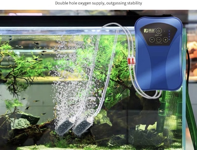 AquaBlue ADP - sản phẩm thuộc top đầu phân khúc máy sủi oxy tích điện cho bể cá