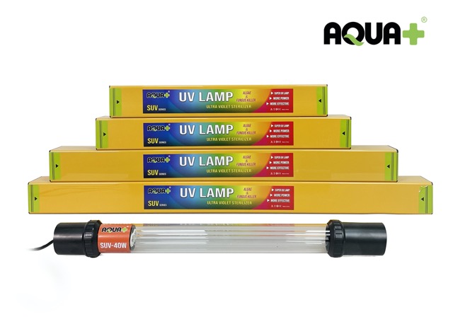 den suv 01 Đèn UV Aquaplus SUV diệt rêu tảo và diệt khuẩn hồ cá koi