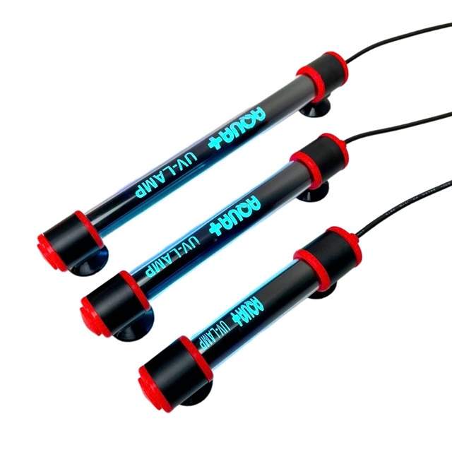 den uv mini 4 Đèn UV Mini Aquaplus 5w - 9w - 13w cho bể kính và hồ koi nhỏ